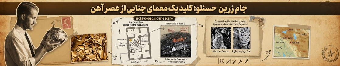 جام زرین حسنلو؛ کلید یک معمای جنایی از عصر آهن